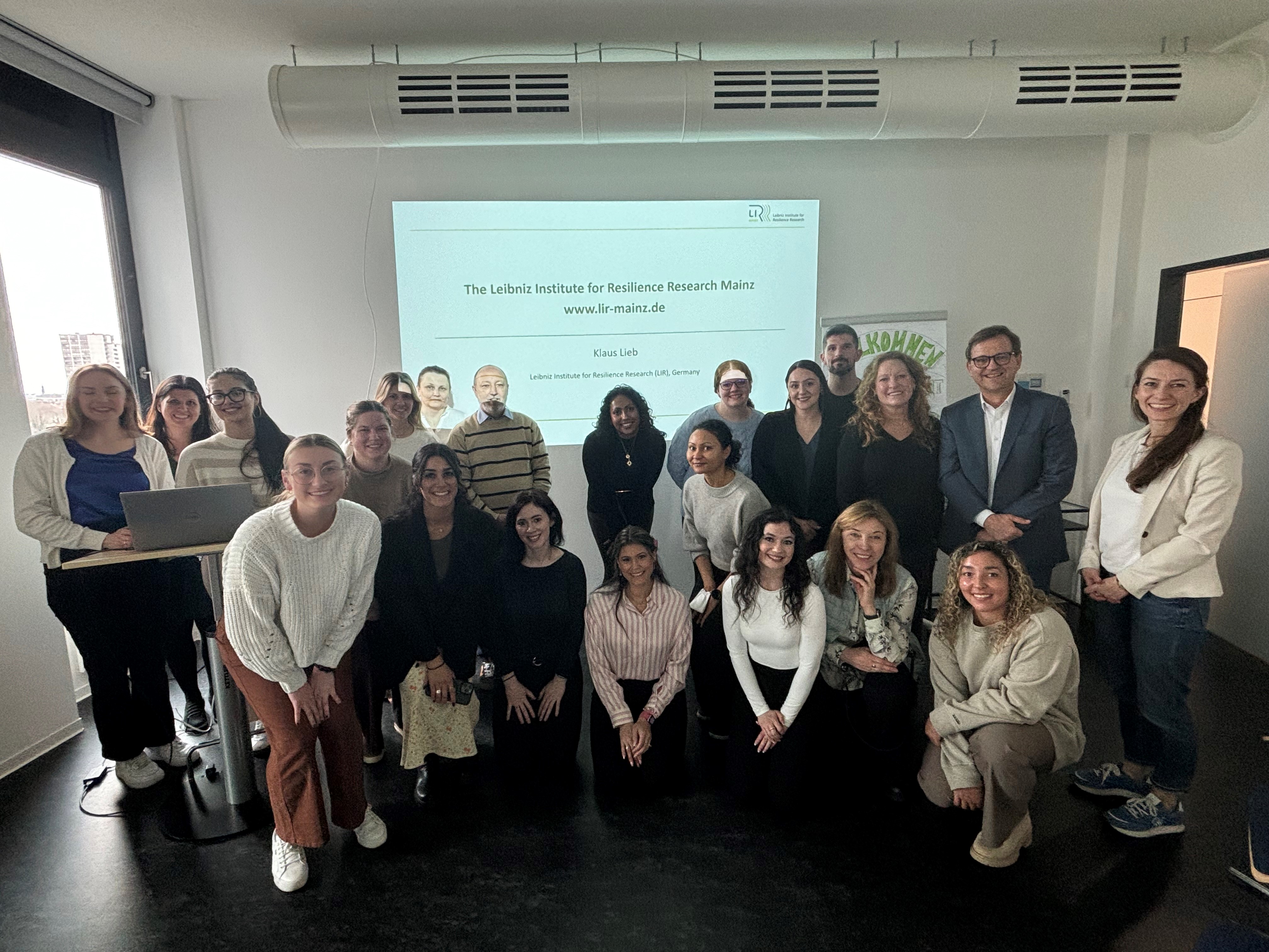 Visit of Marymount University to the Leibniz Institute for Resilience Research